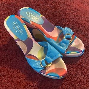 AUTHENTIC COACH WEDGES